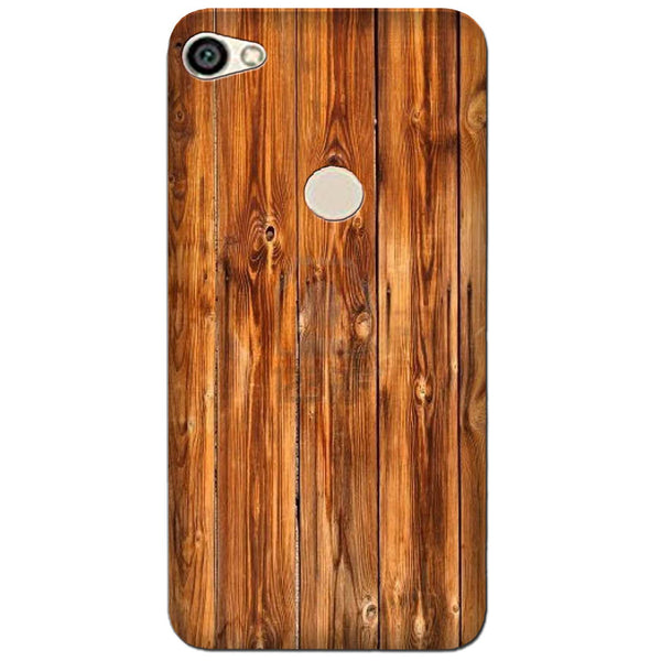 Wooden Texture Mobile Back Case for Oppo A57 (Design - 376)