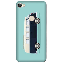 Travel Bus Mobile Back Case for Oppo A57 (Design - 379)