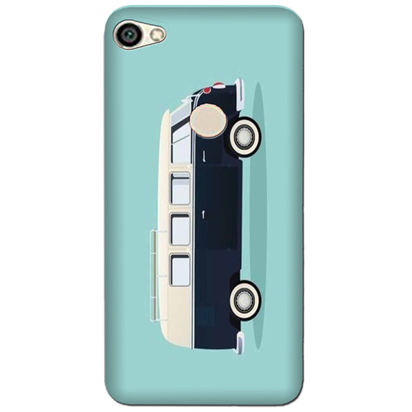 Travel Bus Mobile Back Case for Oppo A57 (Design - 379)