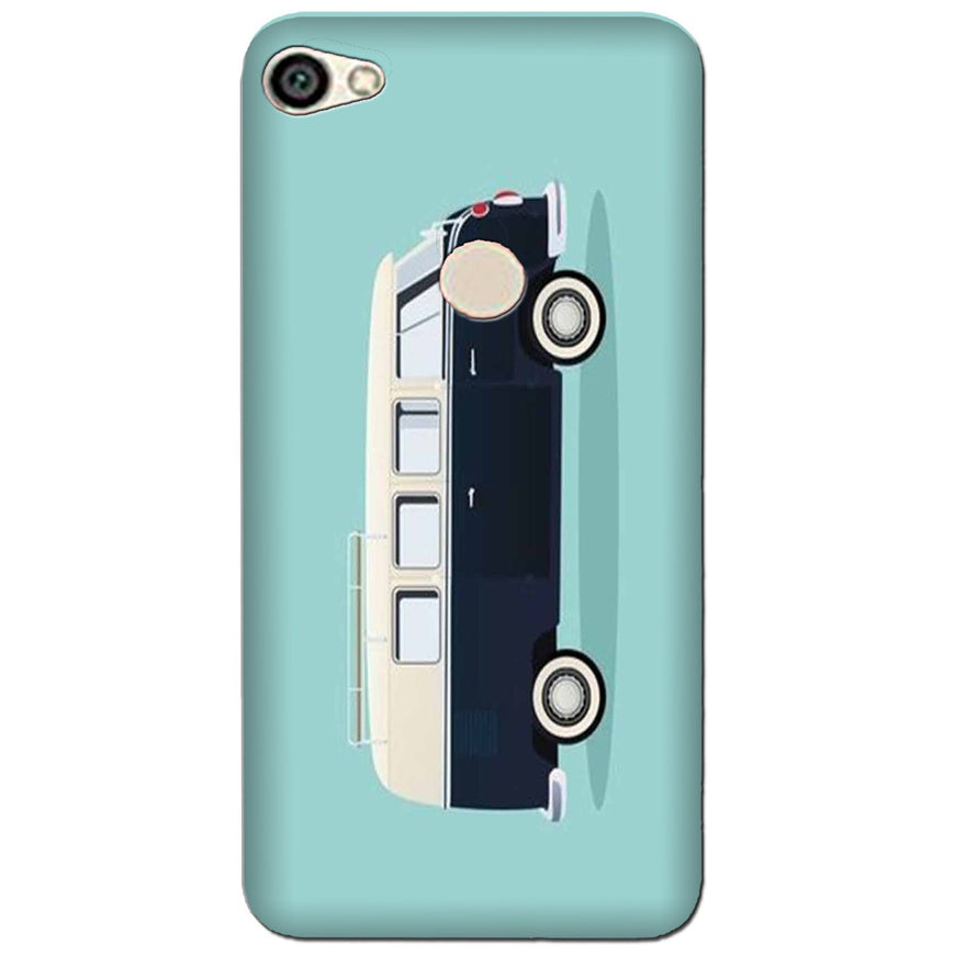 Travel Bus Mobile Back Case for Oppo A57 (Design - 379)
