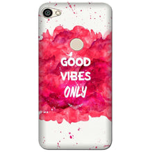 Good Vibes Only Mobile Back Case for Oppo A57 (Design - 393)