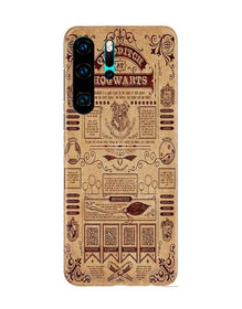 Hogwarts Mobile Back Case for Huawei P30 Pro (Design - 304)