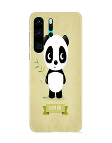 Panda Bear Mobile Back Case for Huawei P30 Pro (Design - 317)