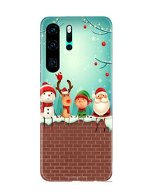 Santa Claus Mobile Back Case for Huawei P30 Pro (Design - 334)