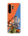 Cartoon Mobile Back Case for Huawei P30 Pro (Design - 346)