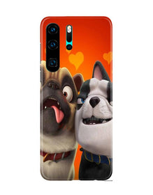Dog Puppy Mobile Back Case for Huawei P30 Pro (Design - 350)