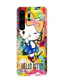 Hello Kitty Mobile Back Case for Huawei P30 Pro (Design - 362)