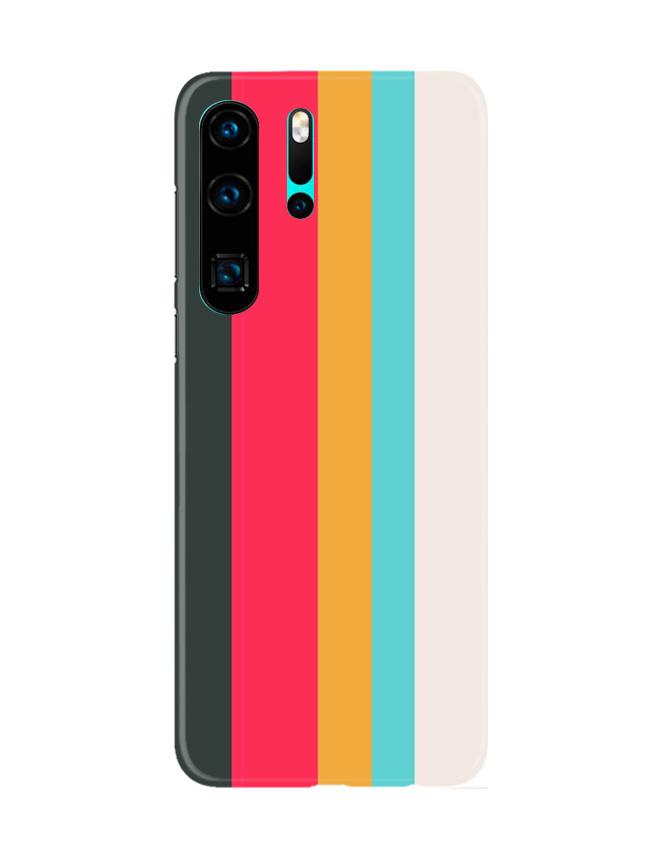 Color Pattern Mobile Back Case for Huawei P30 Pro (Design - 369)