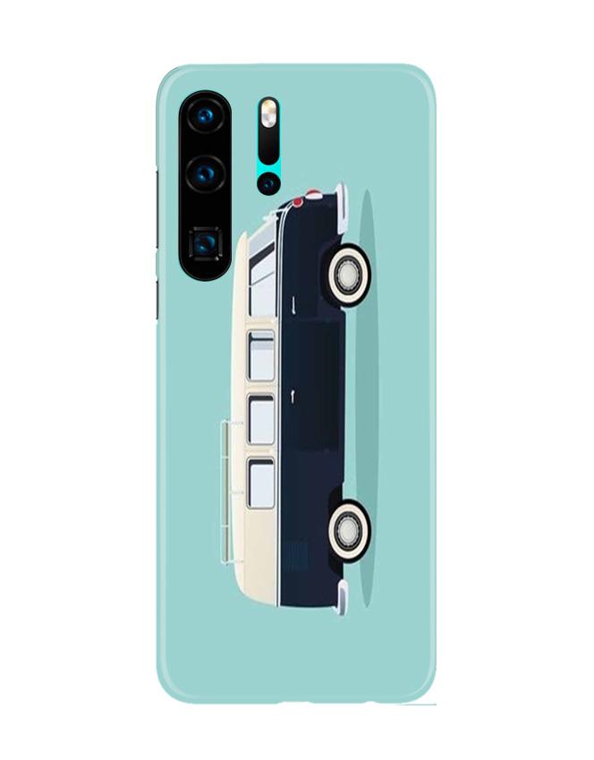 Travel Bus Mobile Back Case for Huawei P30 Pro (Design - 379)