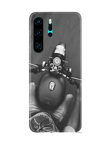 Royal Enfield Mobile Back Case for Huawei P30 Pro (Design - 382)