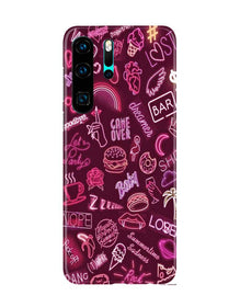 Party Theme Mobile Back Case for Huawei P30 Pro (Design - 392)