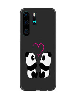 Panda Love Mobile Back Case for Huawei P30 Pro (Design - 398)