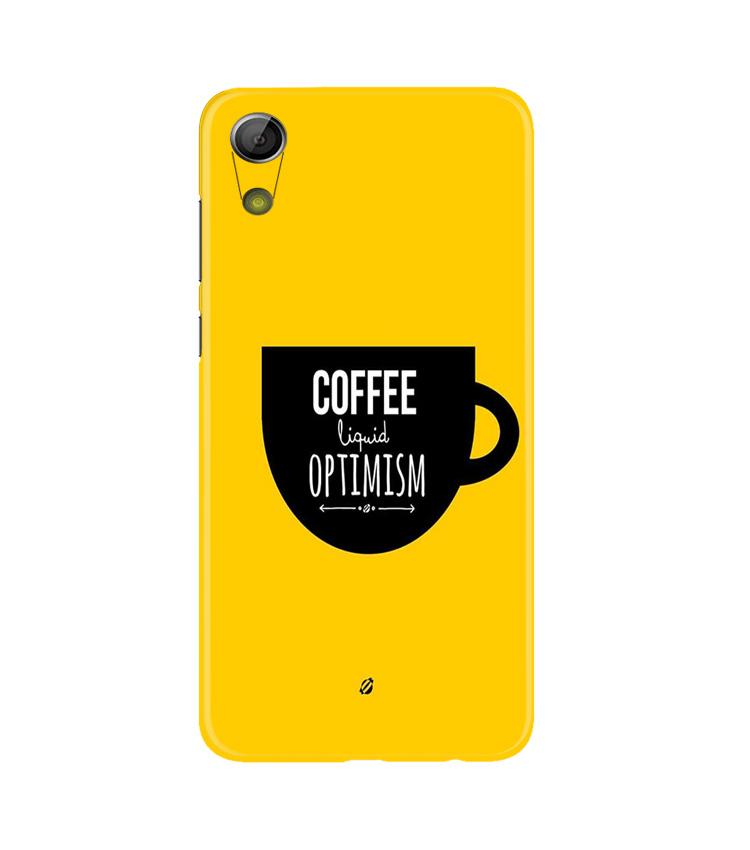 Coffee Optimism Mobile Back Case for Gionee P5L / P5W / P5 Mini (Design - 353)