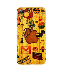 Wooden Texture Mobile Back Case for Gionee P5L / P5W / P5 Mini (Design - 367)