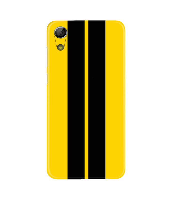 Black Yellow Pattern Mobile Back Case for Gionee P5L / P5W / P5 Mini (Design - 377)