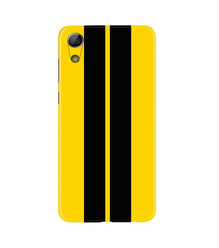 Black Yellow Pattern Mobile Back Case for Gionee P5L / P5W / P5 Mini (Design - 377)