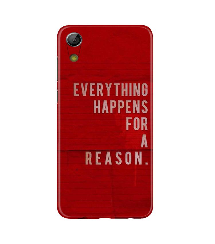 Everything Happens Reason Mobile Back Case for Gionee P5L / P5W / P5 Mini (Design - 378)