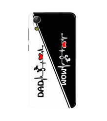 Love Mom Dad Mobile Back Case for Gionee P5L / P5W / P5 Mini (Design - 385)