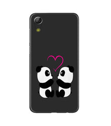 Panda Love Mobile Back Case for Gionee P5L / P5W / P5 Mini (Design - 398)