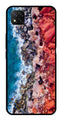 Sea Shore Metal Mobile Case for Poco C3   (Design No -18)