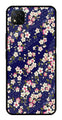 Flower Design Metal Mobile Case for Poco C3   (Design No -25)