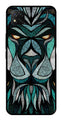 Lion Pattern Metal Mobile Case for Poco C3   (Design No -40)