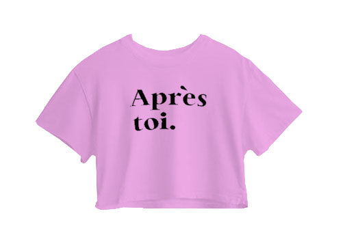 Apres Toi Crop Top