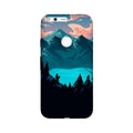 Mountains Case for Google Pixel XL (Design - 186)