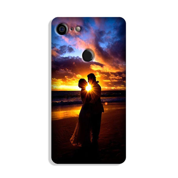 Couple Sea shore Case for Google Pixel 3