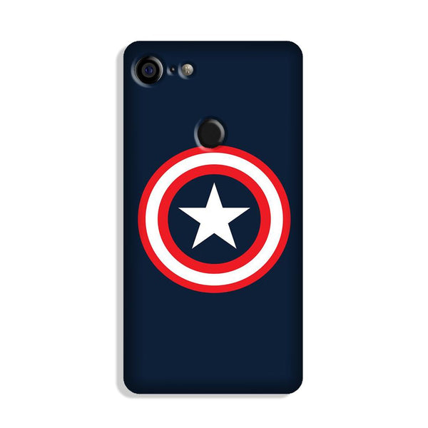 Captain America Case for Google Pixel 3