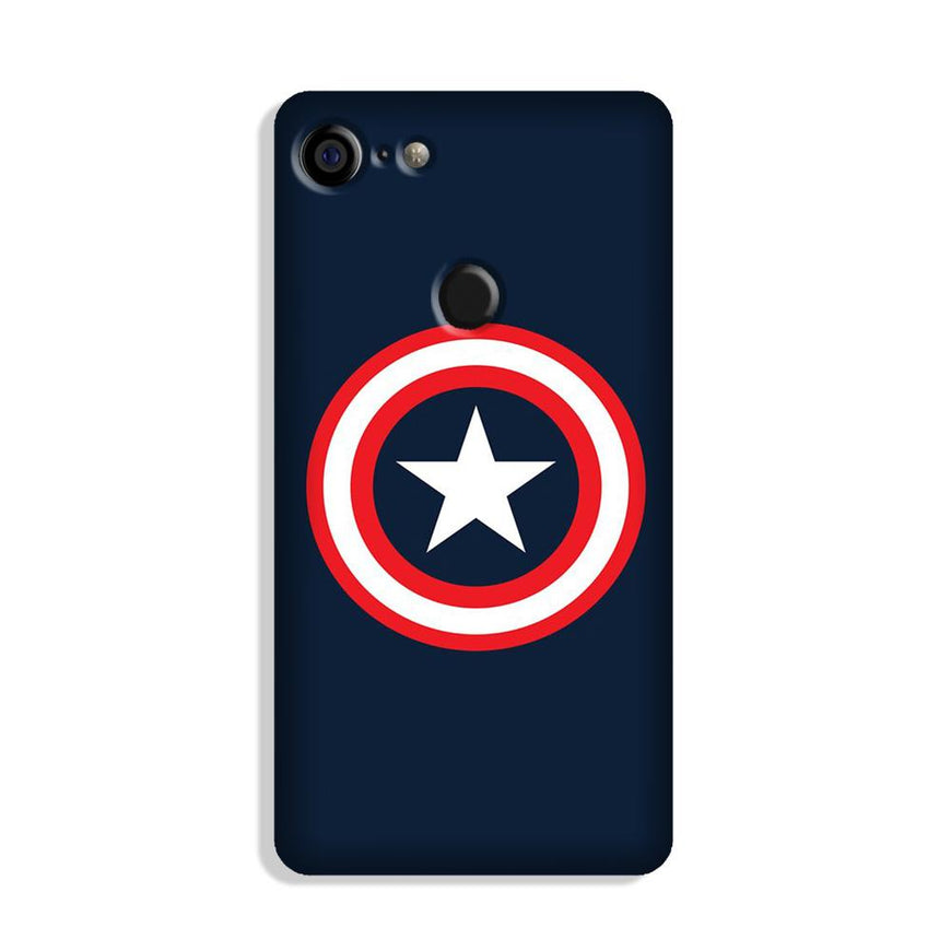 Captain America Case for Google Pixel 3