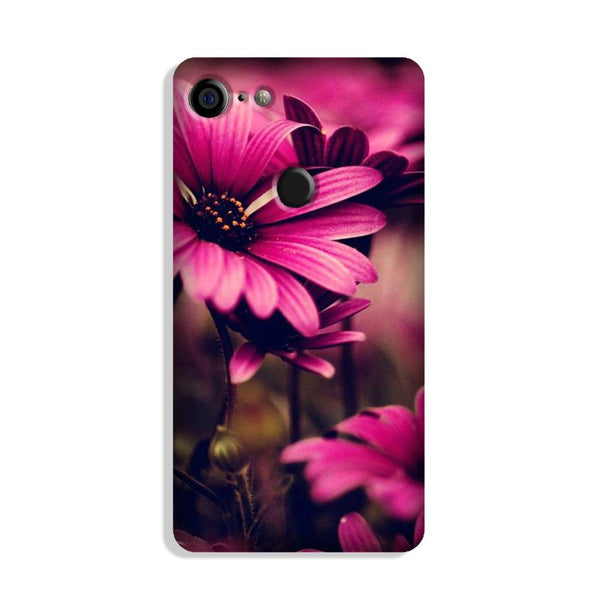 Purple Daisy Case for Google Pixel 3