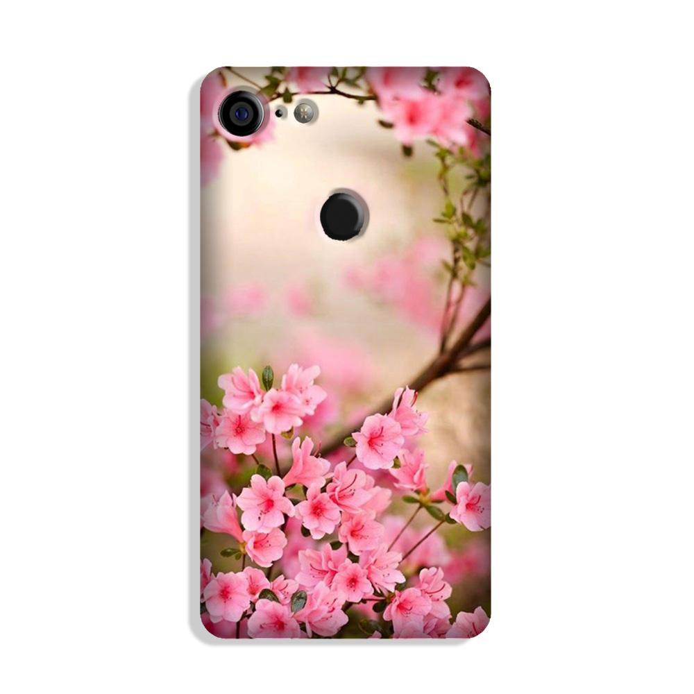 Pink flowers Case for Google Pixel 3 XL