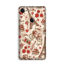 Love Paris Case for Google Pixel 3 XL  (Design - 103)