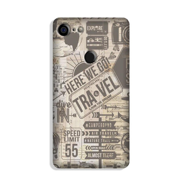 Travel Case for Google Pixel 3 XL  (Design - 104)