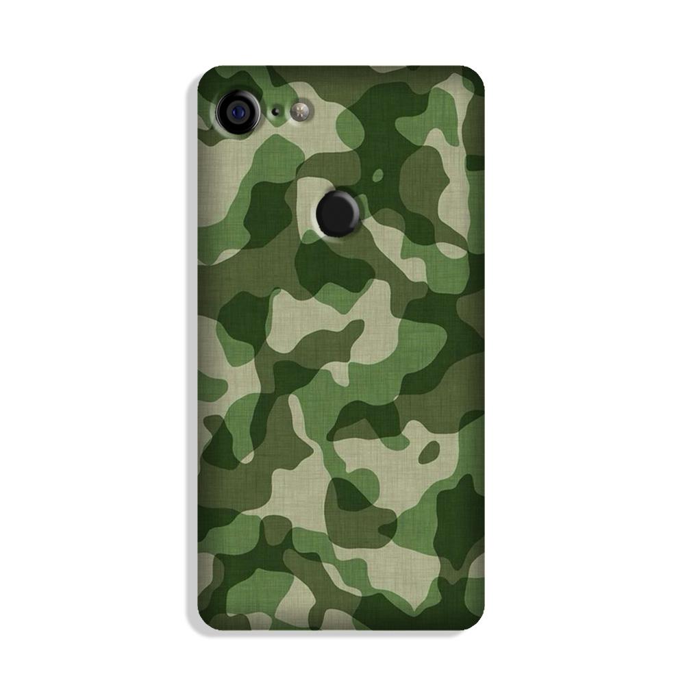 Army Camouflage Case for Google Pixel 3(Design - 106)