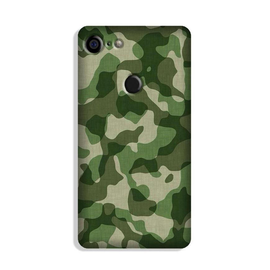 Army Camouflage Case for Google Pixel 3  (Design - 106)