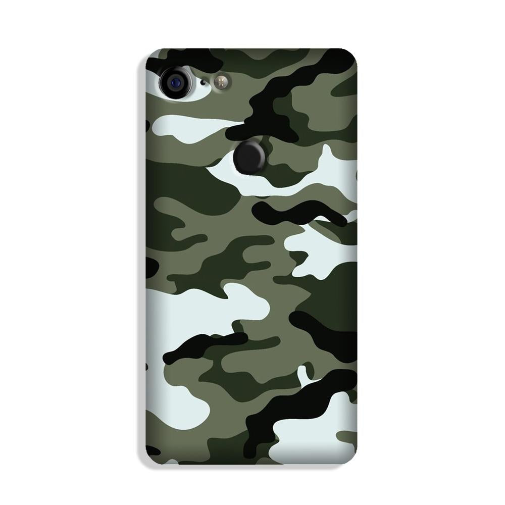 Army Camouflage Case for Google Pixel 3(Design - 108)