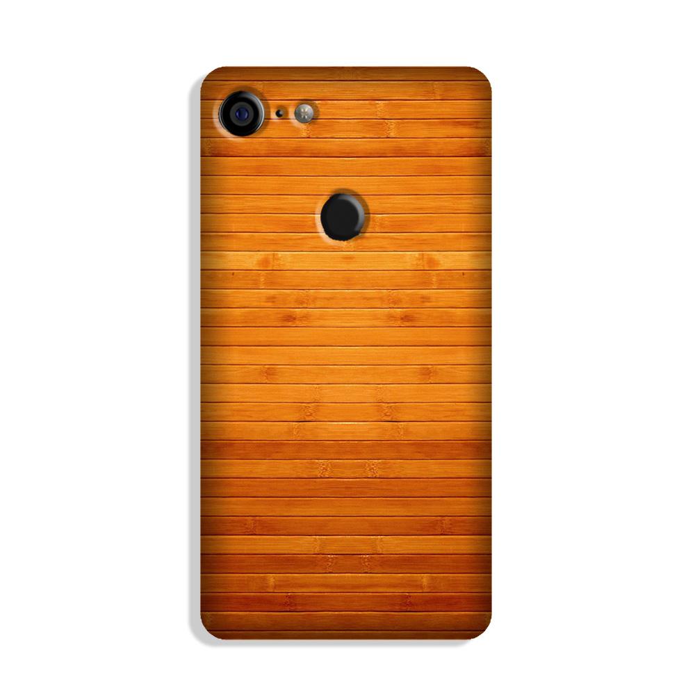 Wooden Look Case for Google Pixel 3 XL  (Design - 111)