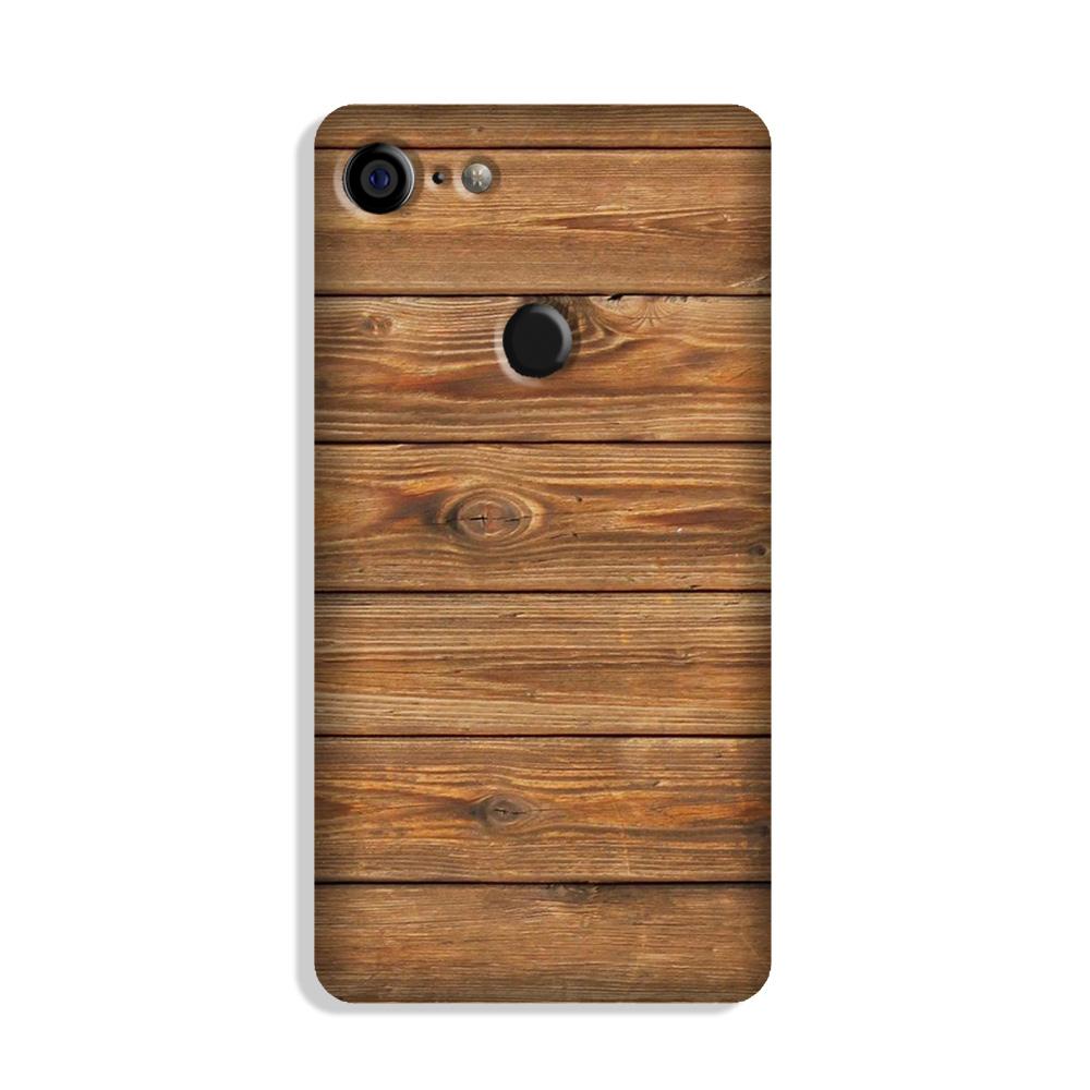 Wooden Look Case for Google Pixel 3 XL  (Design - 113)