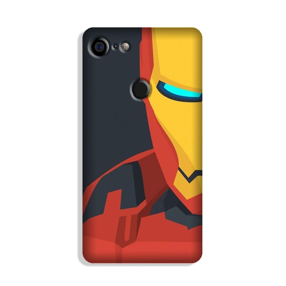 Iron Man Superhero Case for Google Pixel 3(Design - 120)