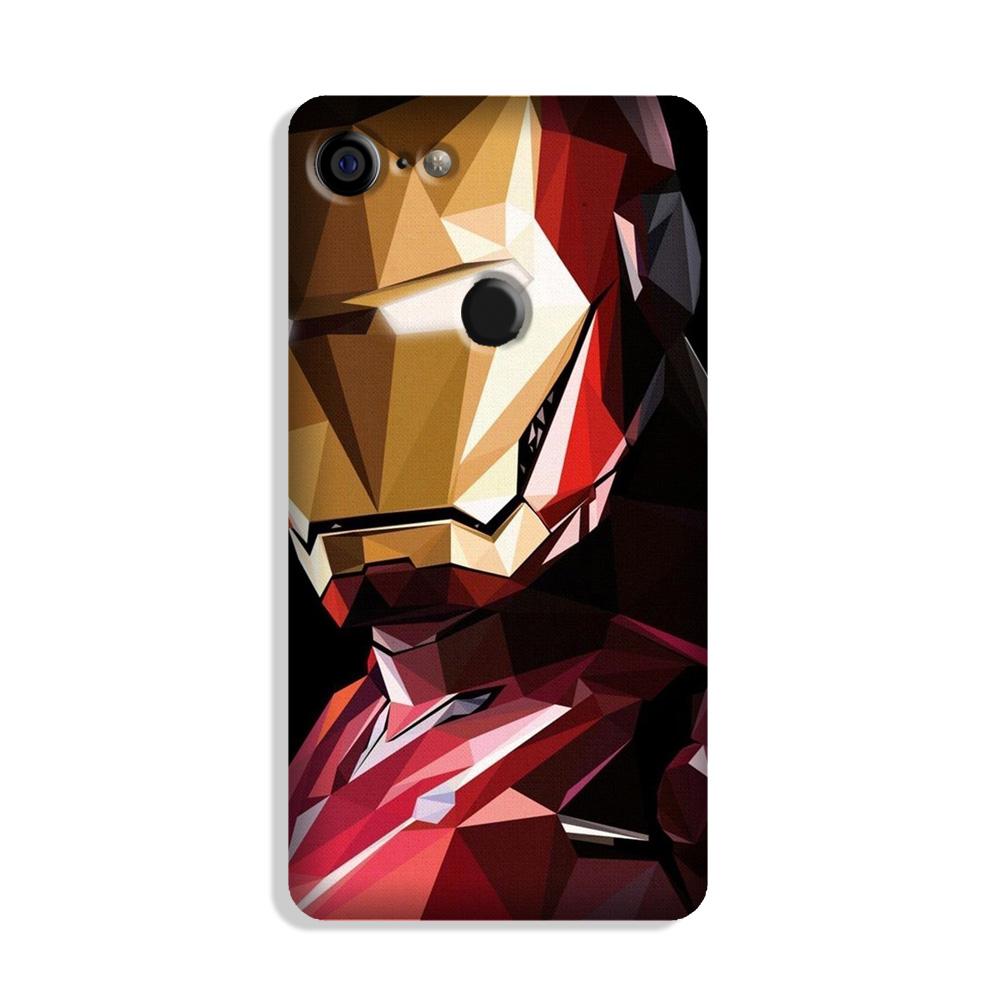 Iron Man Superhero Case for Google Pixel 3(Design - 122)