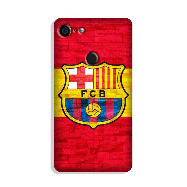 FCB Football Case for Google Pixel 3 XL  (Design - 174)