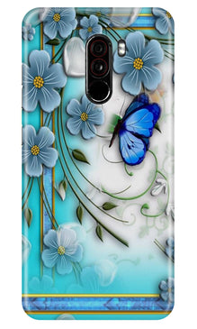 Blue Butterfly Case for Poco F1