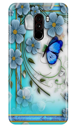 Blue ButterflyCase for Poco F1