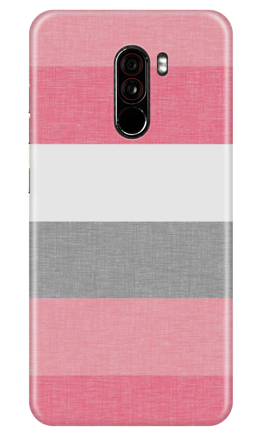 Pink white pattern Case for Poco F1