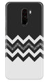 Black white Pattern Case for Poco F1