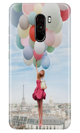 Girl with Baloon Case for Poco F1