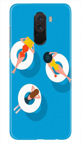 Girlish Mobile Back Case for Poco F1(Design - 306)