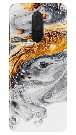 Marble Texture Mobile Back Case for Poco F1(Design - 310)